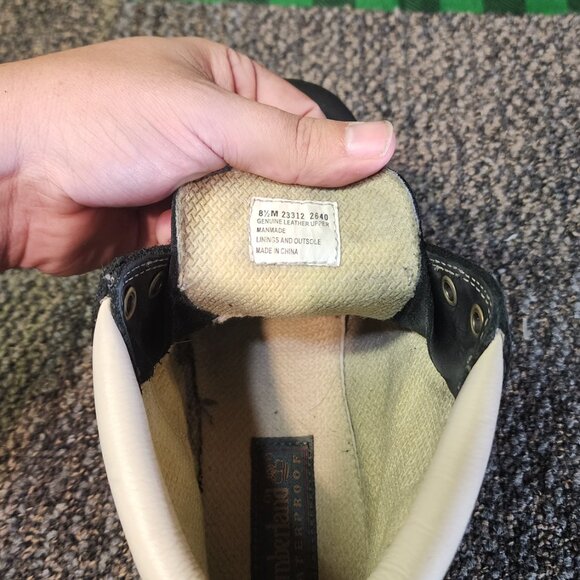 TIMBERLAND NELLIE CHUKKA BOOTS (23312) – BLACK/WHITE - US8.5 - Picture 13 of 13